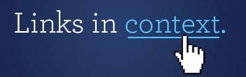 Links in context banner Links in context banner