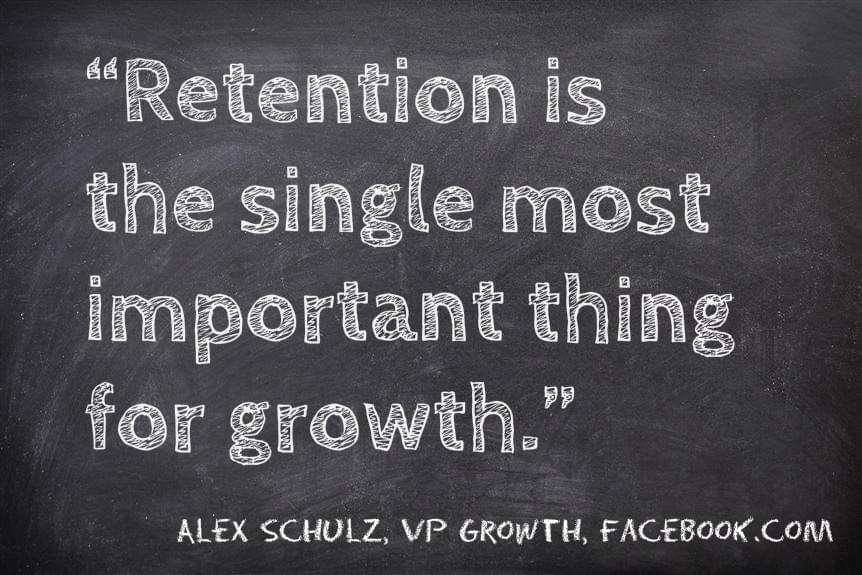 Retention quote from Alex Schultz image Retention quote from Alex Schultz image