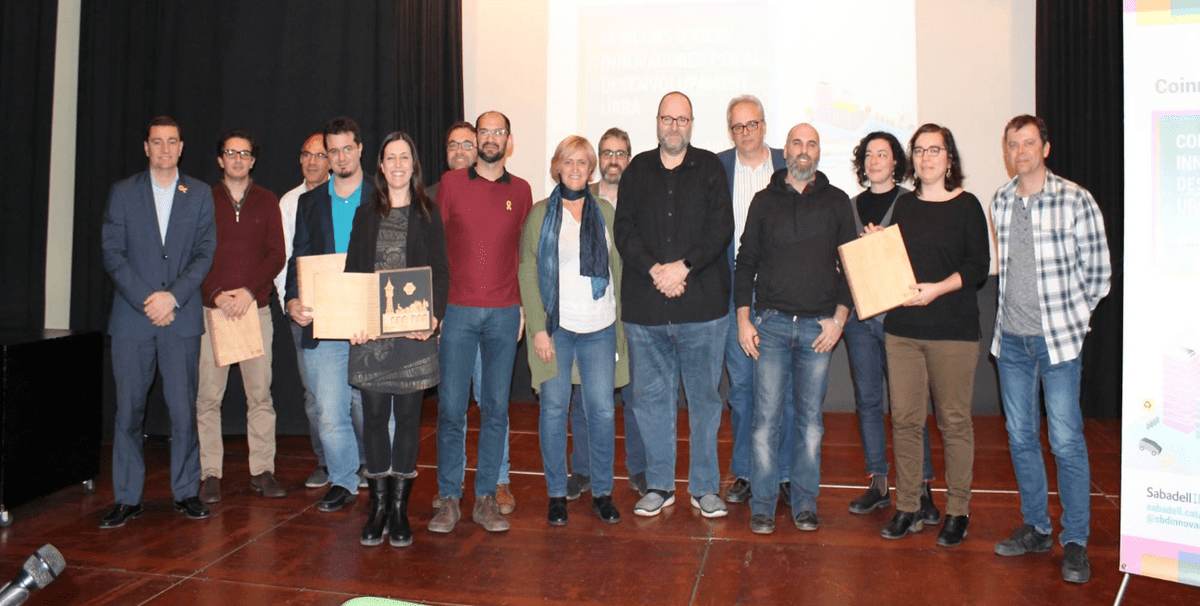 Awarding Ceremony of the 1st Edition of Concurs #CoinnovemSabadell d'idees, Sabadell 2017 Awarding Ceremony of the 1st Edition of Concurs #CoinnovemSabadell d'idees, Sabadell 2017