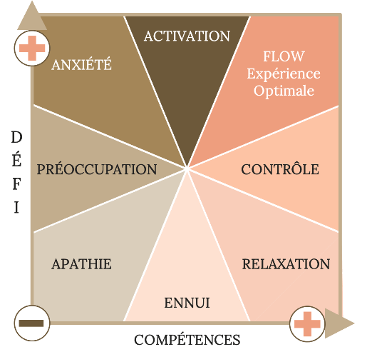 Expérience optimale ou flow de Mihaly Csikszentmihalyi Expérience optimale ou flow de Mihaly Csikszentmihalyi
