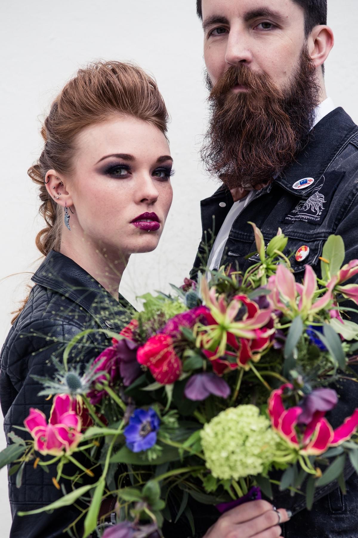Rock n Roll Bride and Groom Rock n Roll Bride and Groom