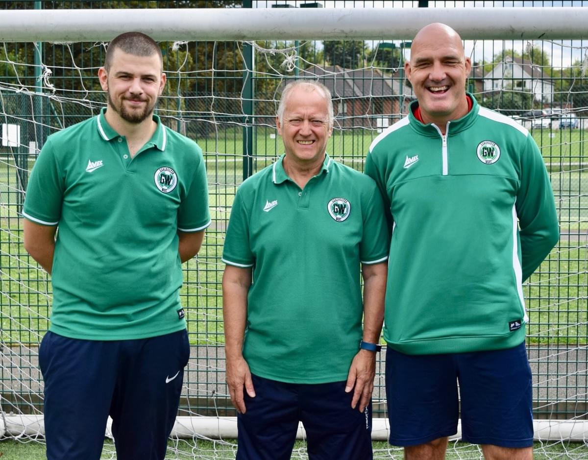 Paul Warnecki with coaches Chris Hissey and Jack Whitthread at Wheathampstead summer camp Paul Warnecki with coaches Chris Hissey and Jack Whitthread at Wheathampstead summer camp