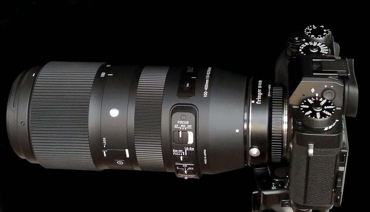 SIGMA 100-400, a good choice for Fujifilm X mount.