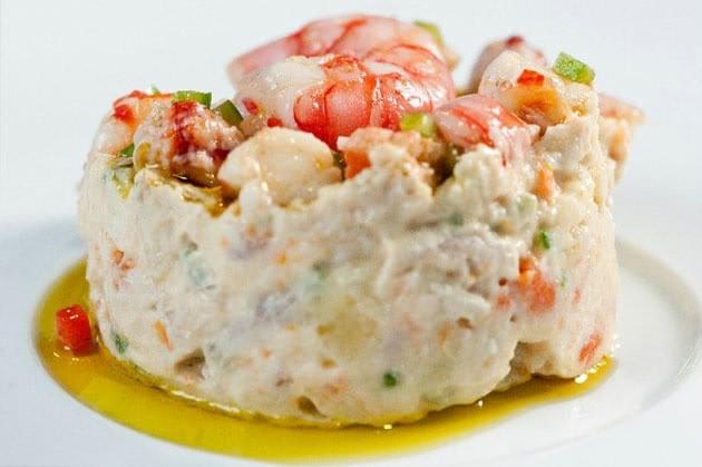 Plat typique à ne pas rater en Andalousie - la salade russe Plat typique à ne pas rater en Andalousie - la salade russe