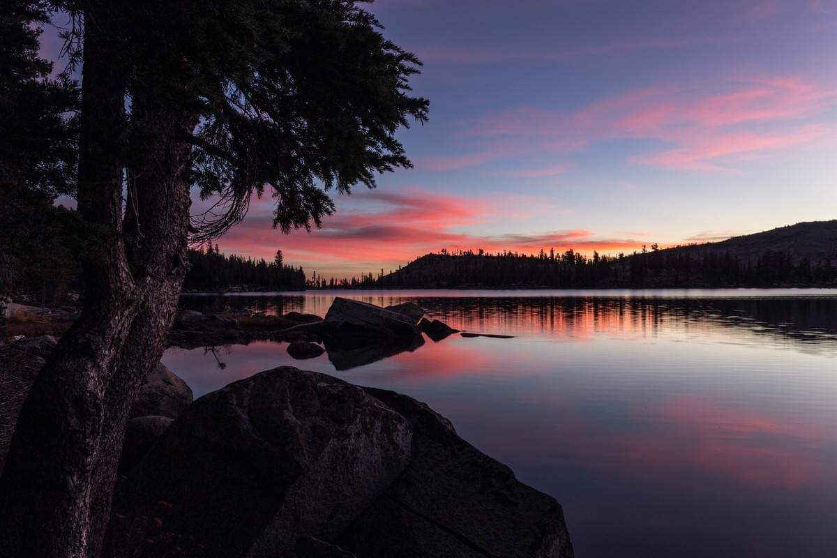November Sunset at Lake of the Woods November Sunset at Lake of the Woods
