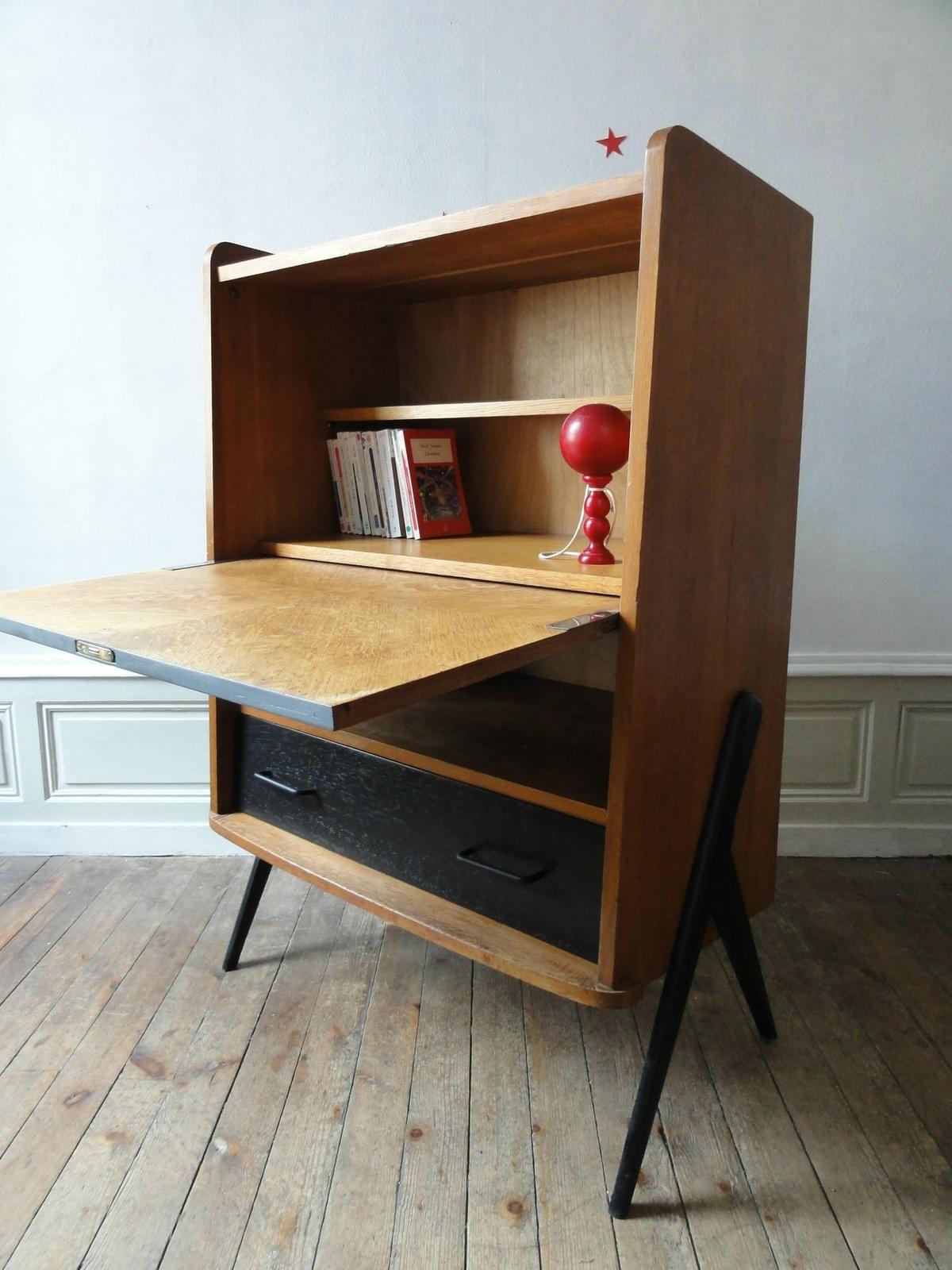 secrétaire vintage scandinave secrétaire vintage scandinave