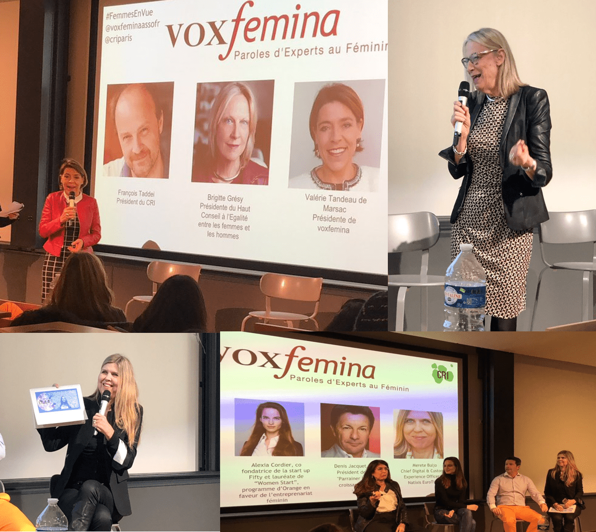 Soirée Vox Femina 19/03/2019 - Valérie Tandeau de Marsac, Brigitte Grésy, Merete Buljo, Anne Lalou, Alexia Cordier, Denis Jacquet Soirée Vox Femina 19/03/2019 - Valérie Tandeau de Marsac, Brigitte Grésy, Merete Buljo, Anne Lalou, Alexia Cordier, Denis Jacquet
