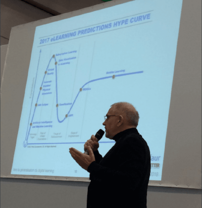 Michel Diaz présente le Hype Cycle du digital learning Michel Diaz présente le Hype Cycle du digital learning
