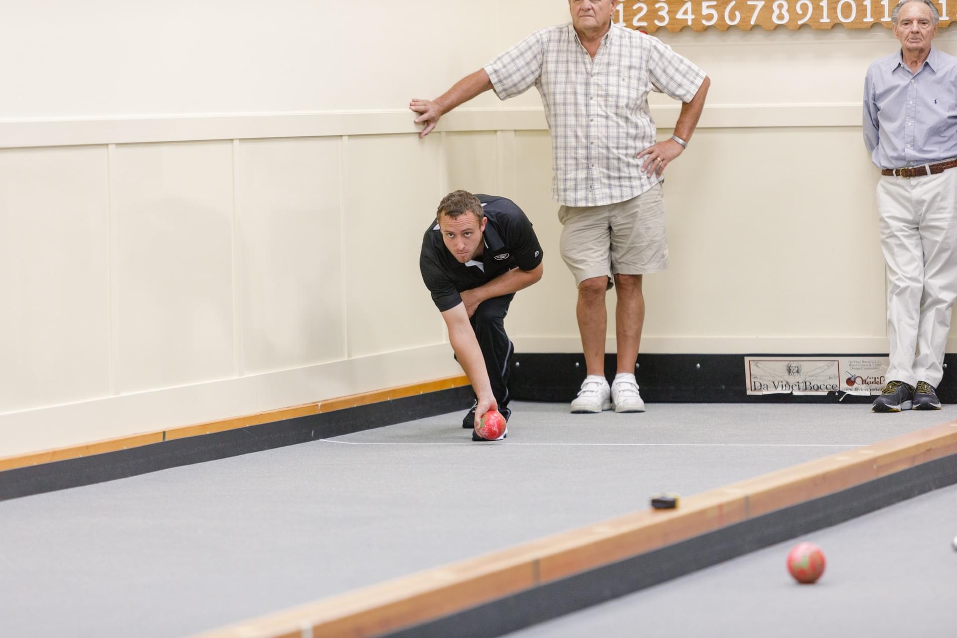 Peninsula Italian American Social Club Bocce Court