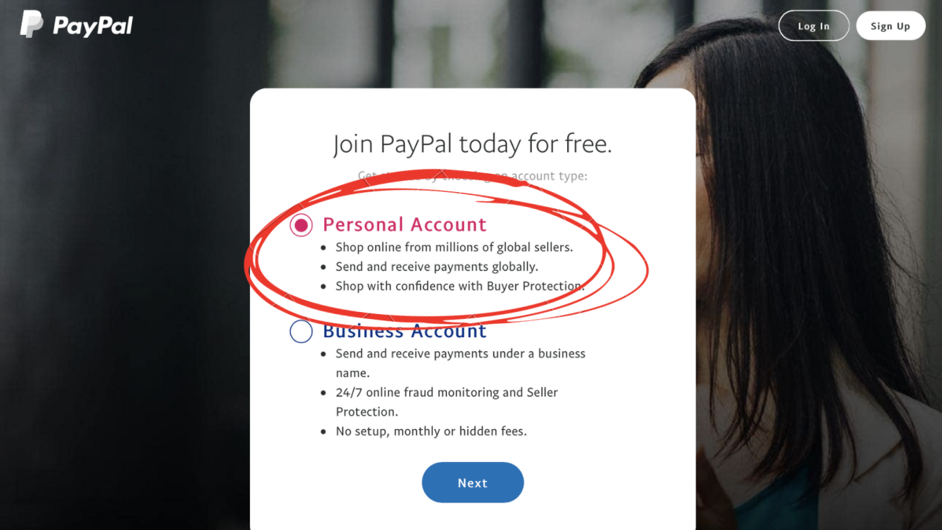 add-paypal-personal-account