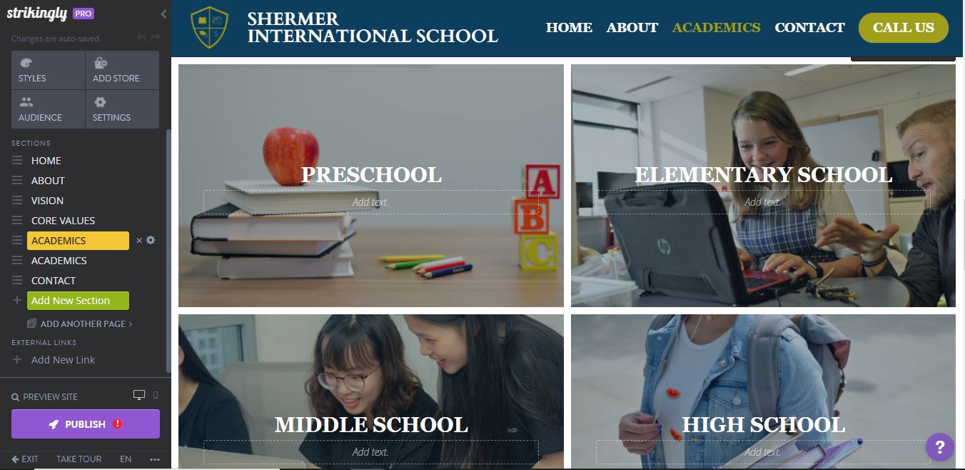 The Best Guide To Build Your Middle School Website Design In 2021 ...