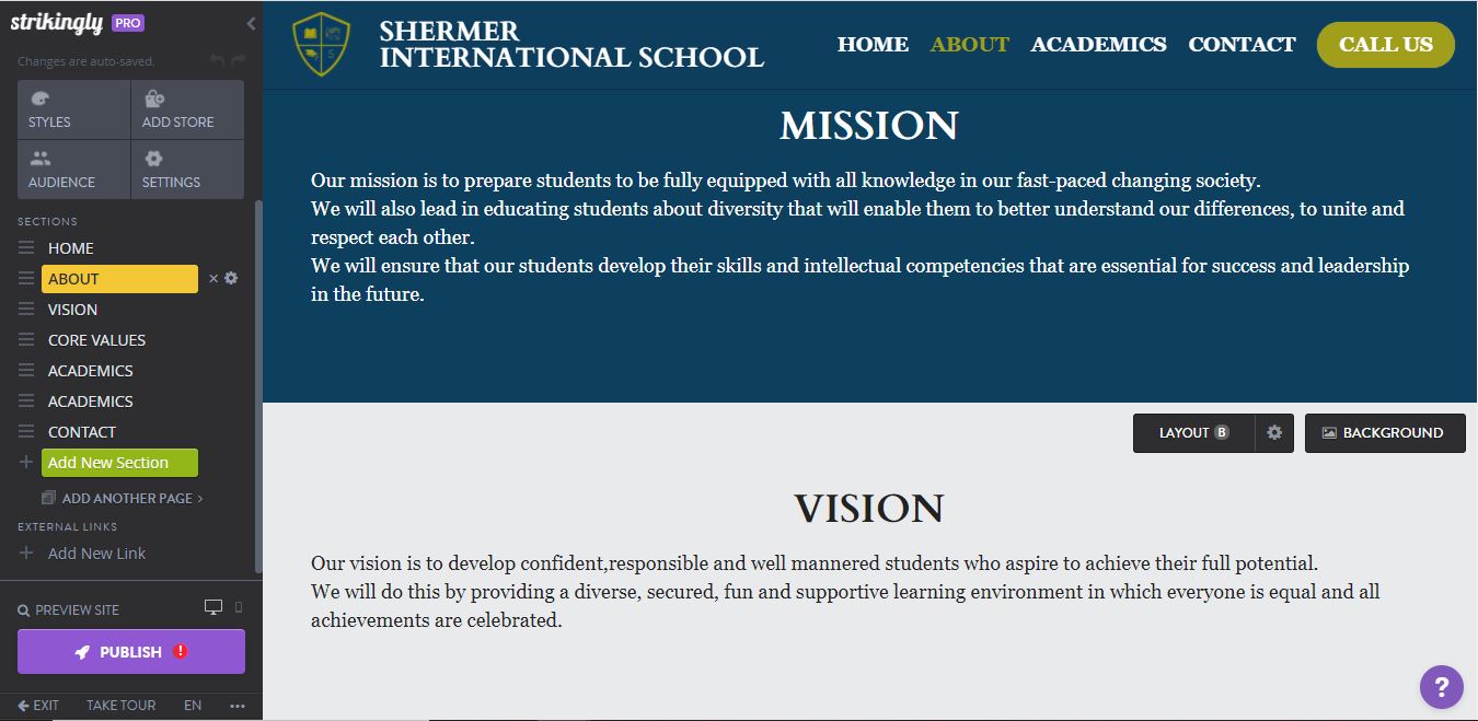 The Best Guide To Build Your Middle School Website Design In 2021 ...