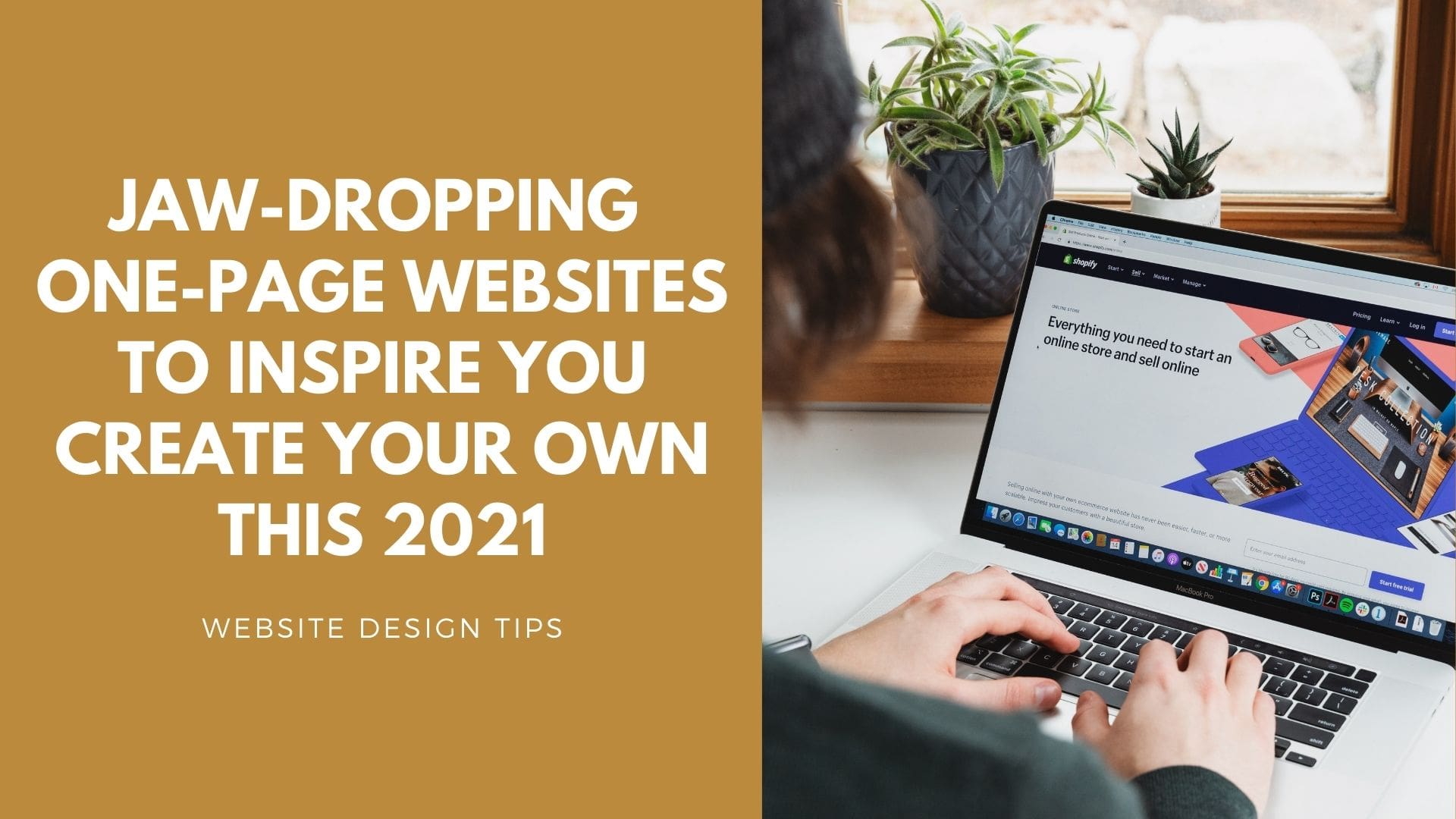 Jaw-Dropping One Page Websites to Inspire You Create Your Own this 2021 ...
