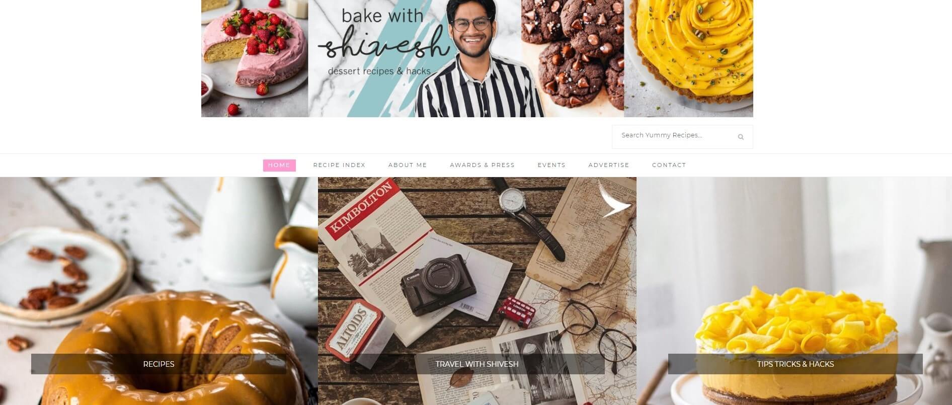 Cook Up the Perfect Food Blog - Building Your Website - Strikingly