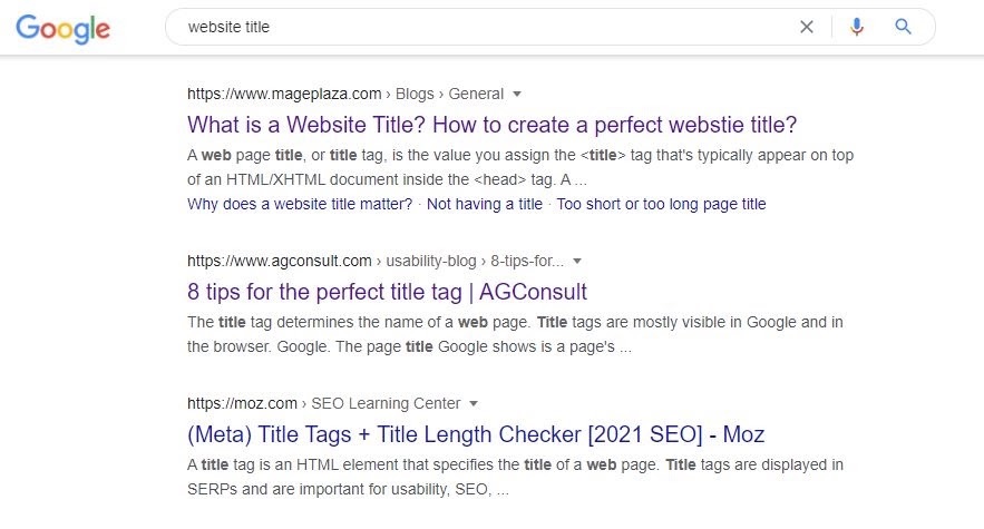 How Does a Website Title Help in SEO? - Building Your Website - Strikingly