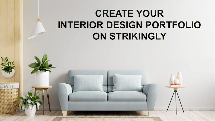 Create Your Interior Design Portfolio on Strikingly - Building Your ...