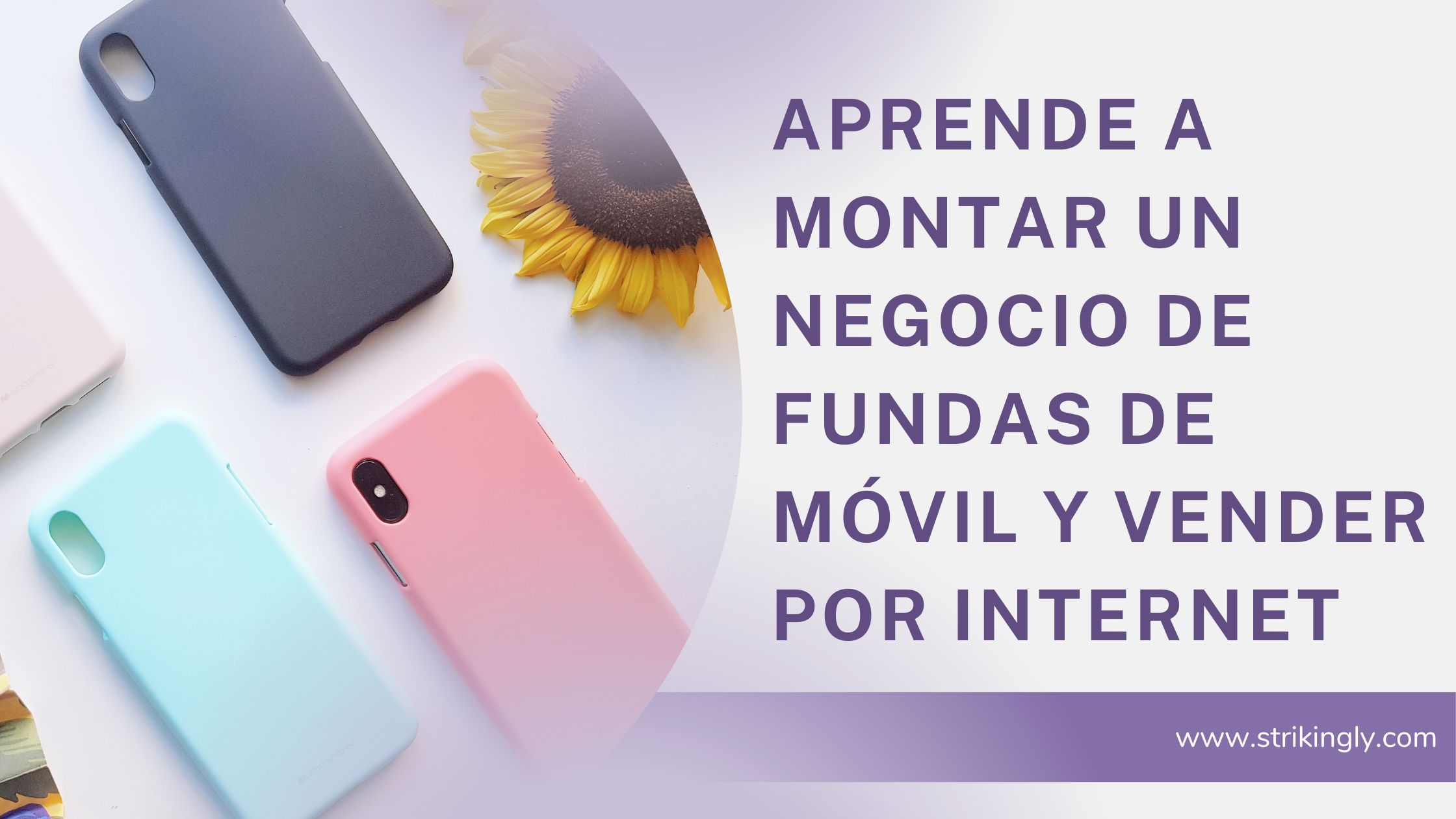 Aprende a montar un negocio de fundas de móvil y vender por Internet