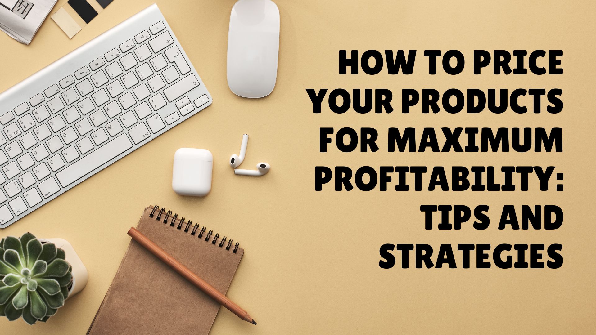 How to Price Your Products for Maximum Profitability Tips and