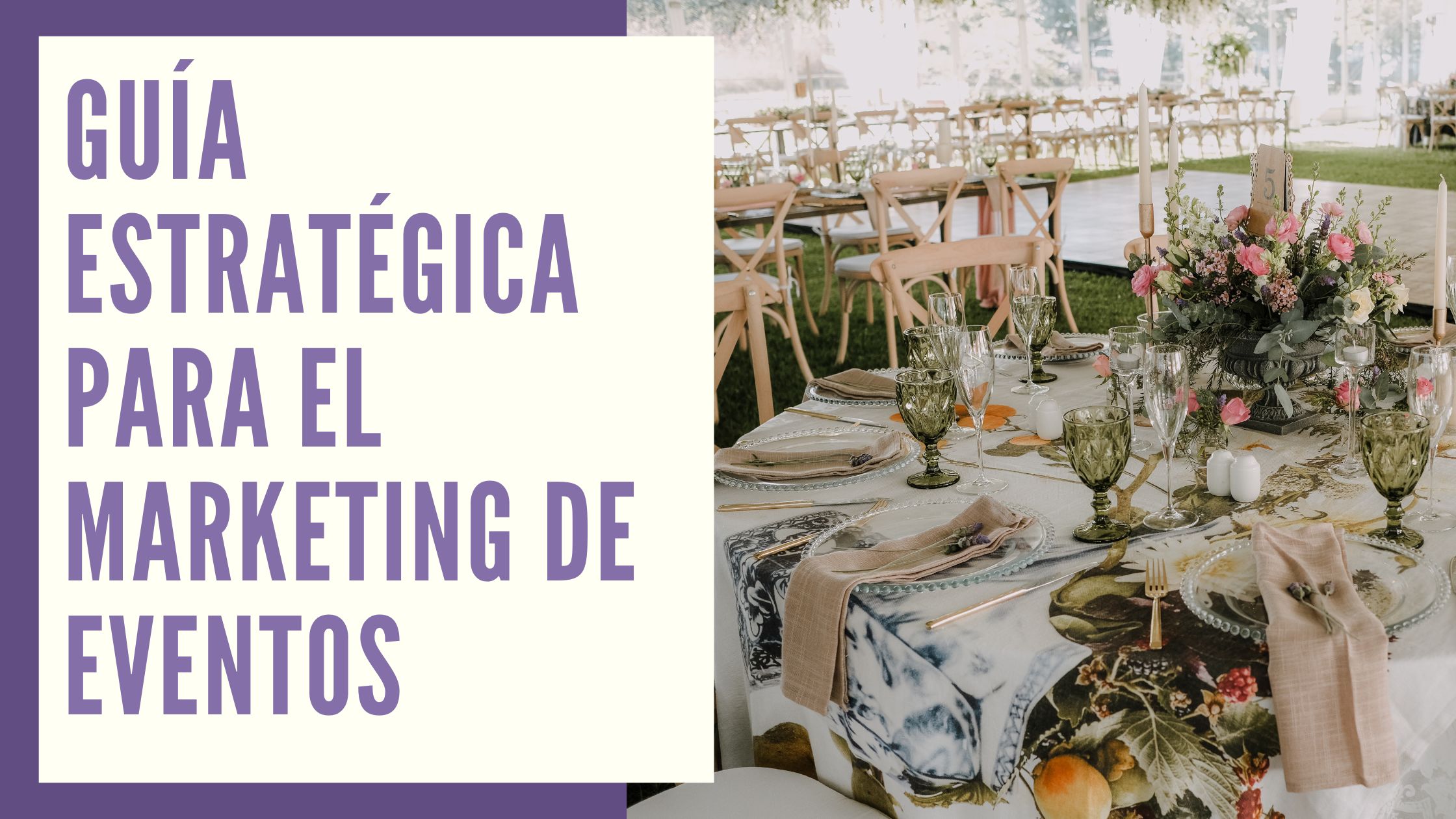 Guía estratégica para el marketing de eventos - Crear Tu Sitio Web ...