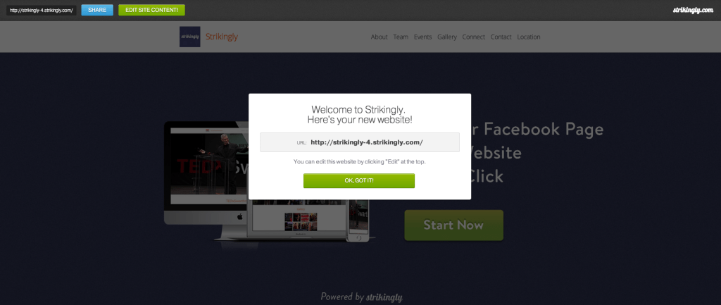 The Guide to the Facebook One-Click Website Builder - Building Your ...