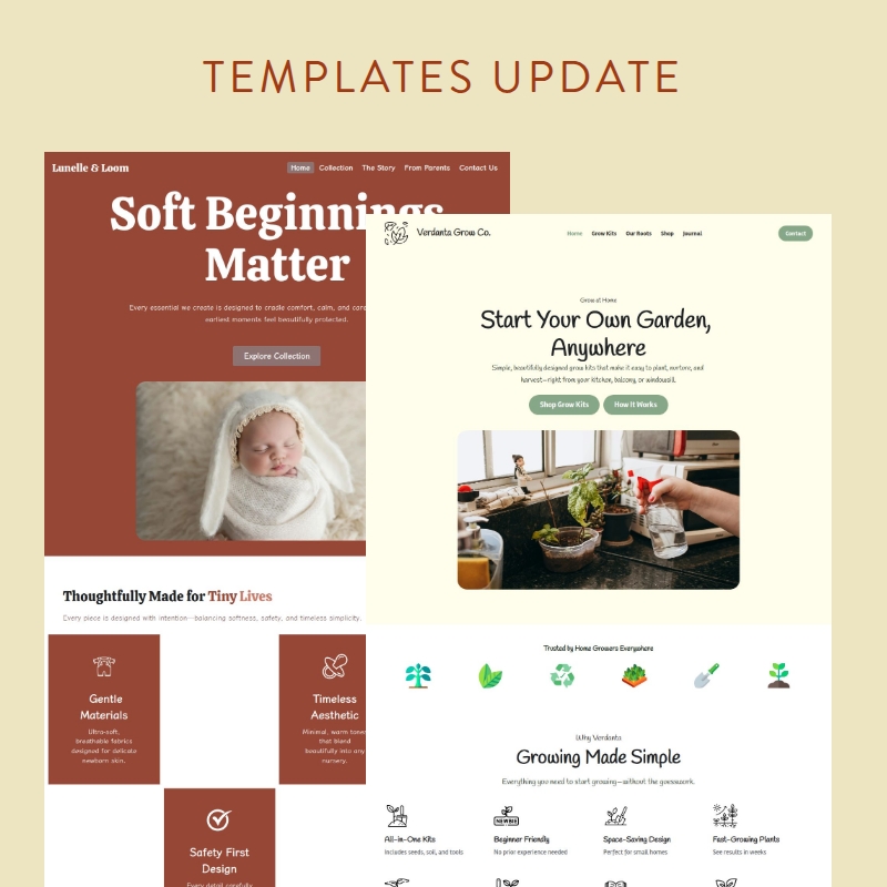 Updates Blog Template The Strikingly Blog