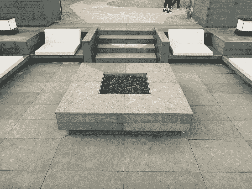 Custom-Designed Stamped Concrete Patio in Farragut, Tennessee
