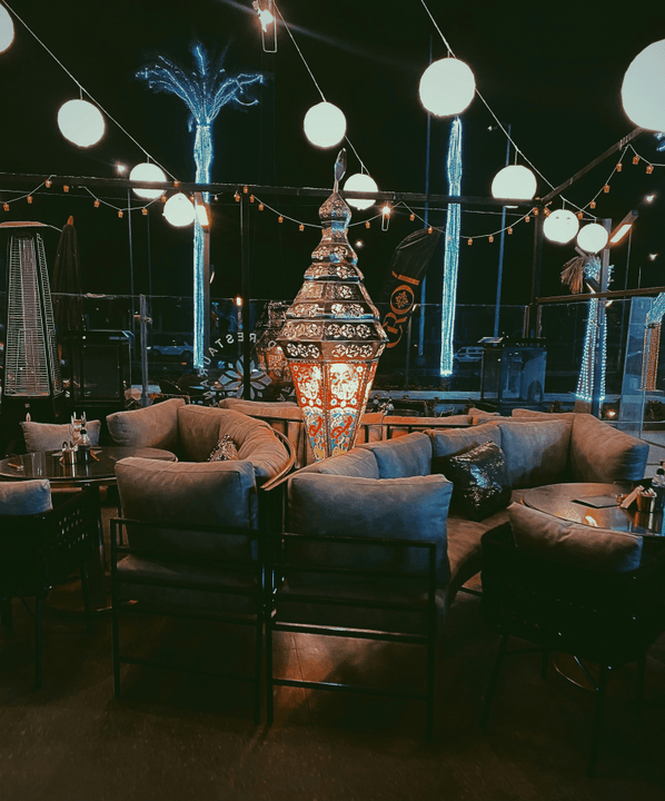 Enjoy a warm and inviting atmosphere, ideal for dinners with friends or relaxing moments. Cozy Atmosphere Our Offers A place where you can eat good food and then, if you want, you can buy home accessories. Like tables and chairs!