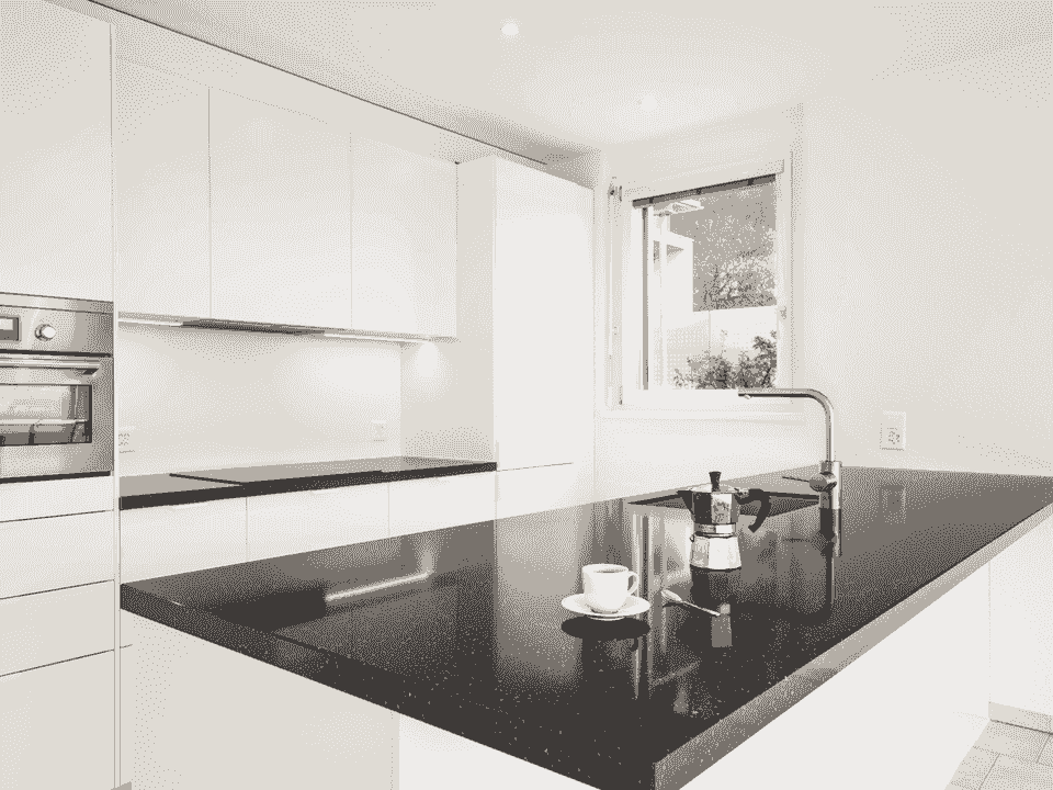 black granite