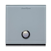 Wall Smart Switch 1 Gang(L Type No Neutral  ) (Tempered Glass)