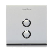Wall Smart Switch 2 Gang(L Type No Neutral  Baking Varnish)