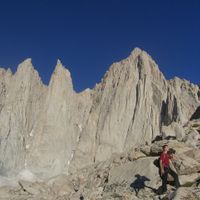 Mt Whitney, Sierra Nevada, California