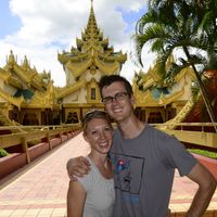 Debra and I in Myanmar