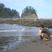 Showing Ilia our coast