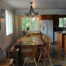 Dining Table Can Be Extended to Fit Large Groups
