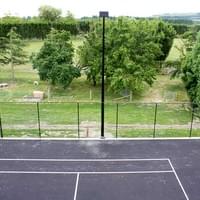 Private Asphalt Tennis Court