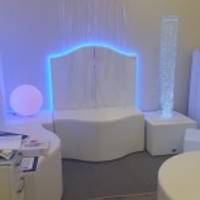 Espace snoezelen - assise en mousse - colonne à bulles - crèche