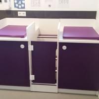 Meuble de change - Table à langer - crèche 