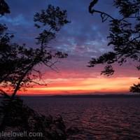 Sunrise over Green Lake, WI