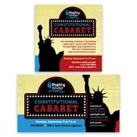 Constitutional Cabaret Instagram and Facebook event images