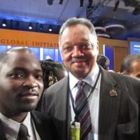 Jesse Jackson and Jean-Marc Mercy