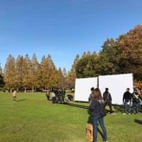 初めてのCM撮影。すごい！