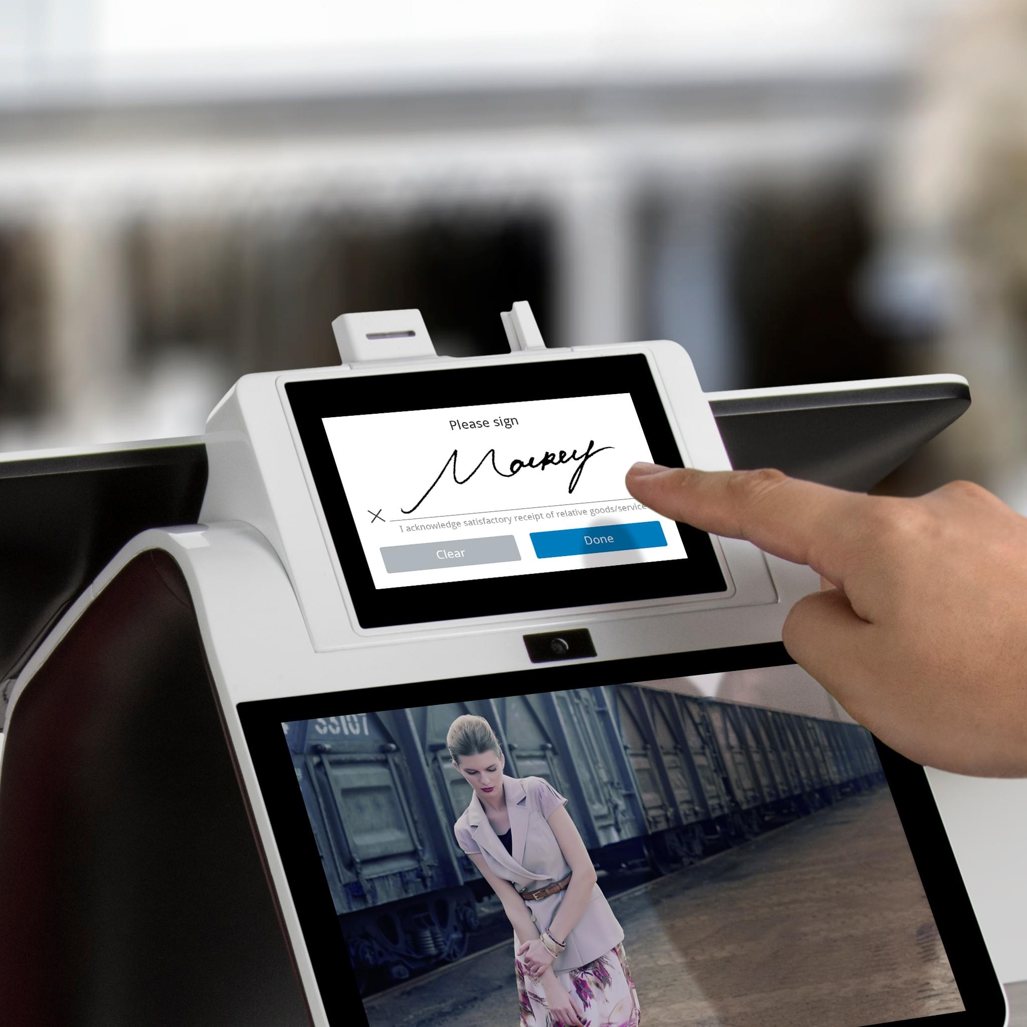 On-Screen Signature Capture 