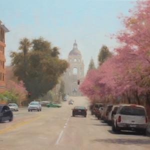 "Spring in Pasadena" 14x18, Oil, $1600