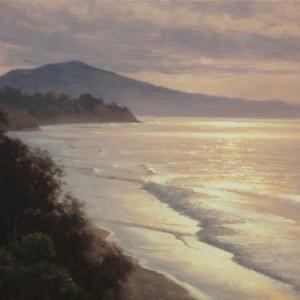 "Summerland Spectacle" 12x16, Oil, $1300