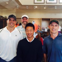 Another awesome round on the Navy Destoyer course in Cypress CA. Special thanks to teaching pro Brian Suk (pictured) and Head Professional Joe Grohman for allowing us to play speedgolf on such a cool (and long!) course. —August 28th, 2014 at Navy Golf Course Seal Beach.