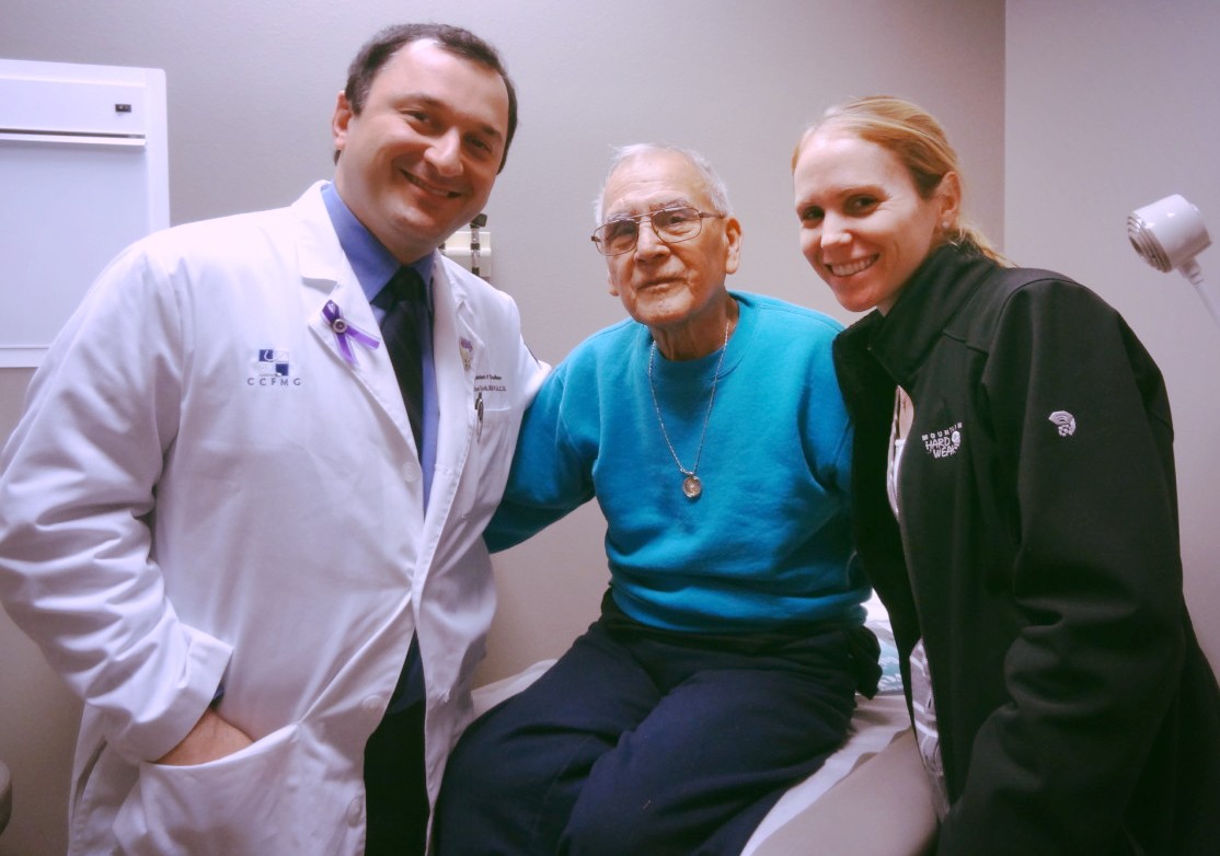 Dad's surgeons at Community Regional Medical Center in Fresno.  