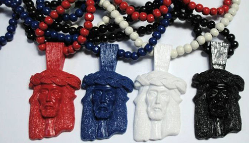 3D wooden Jesus Piece pendant