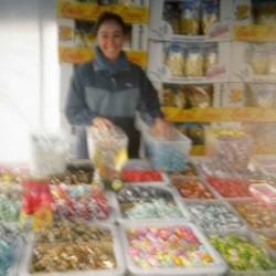 Dulcinea fotografiada en El Toboso