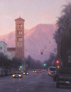 "Pasadena Pinks"  11x14, Oil