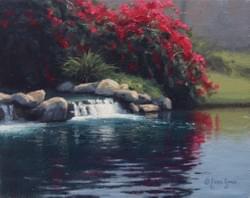 "Bougainvillea Bouquet"  8x10, Oil